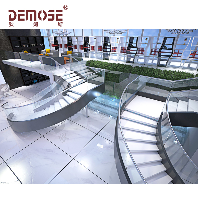 荷蘭客戶餐廳弧形樓梯