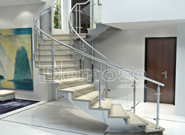 弧形樓梯設(shè)計創(chuàng)意：塑造獨特空間氛圍