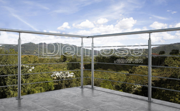 樓頂不銹鋼護欄圖片 樓頂不銹鋼護欄圖片