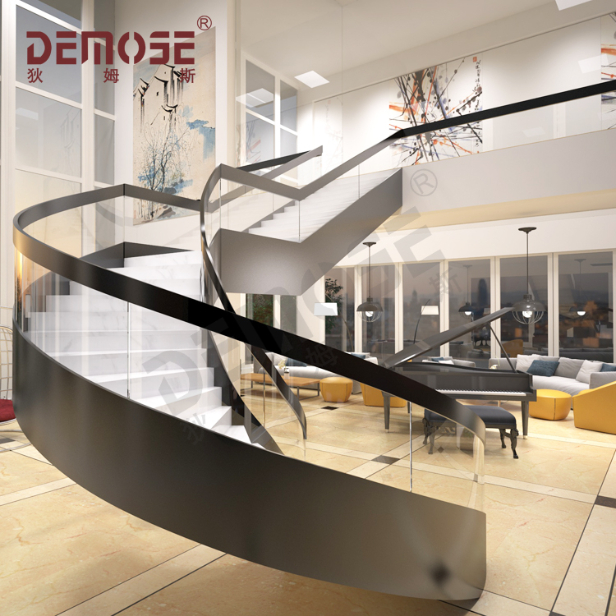 弧形樓梯設(shè)計(jì)帶來的視覺藝術(shù)享受