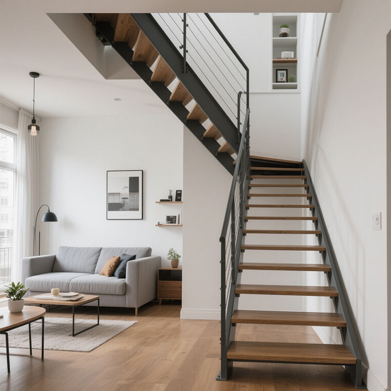 ?鋼結(jié)構(gòu)家用樓梯：以藝術(shù)為骨，用匠心重塑家居美學(xué)新高度?