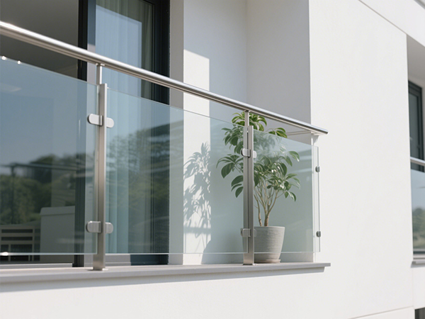 不銹鋼夾玻璃陽臺(tái)欄桿多少錢一方