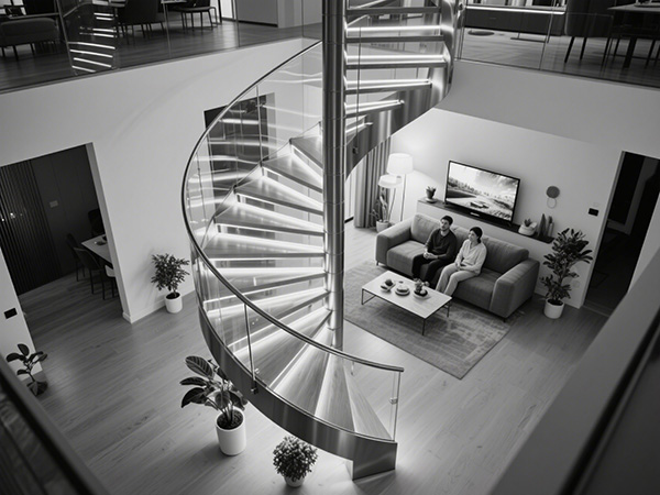 螺旋樓梯：優(yōu)雅旋轉(zhuǎn)中的安全與設(shè)計挑戰(zhàn)