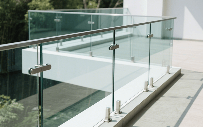 玻璃欄桿為您的空間提供現(xiàn)代優(yōu)雅、一覽無(wú)余的視野